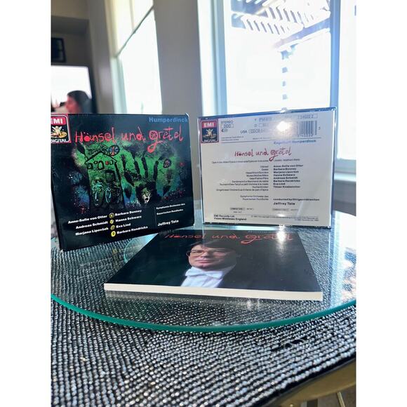 Humperdinck Hänsel und Gretel 2-CD Box Set (1990 EMI) Jeffrey Tate – Libretto - Picture 4 of 7